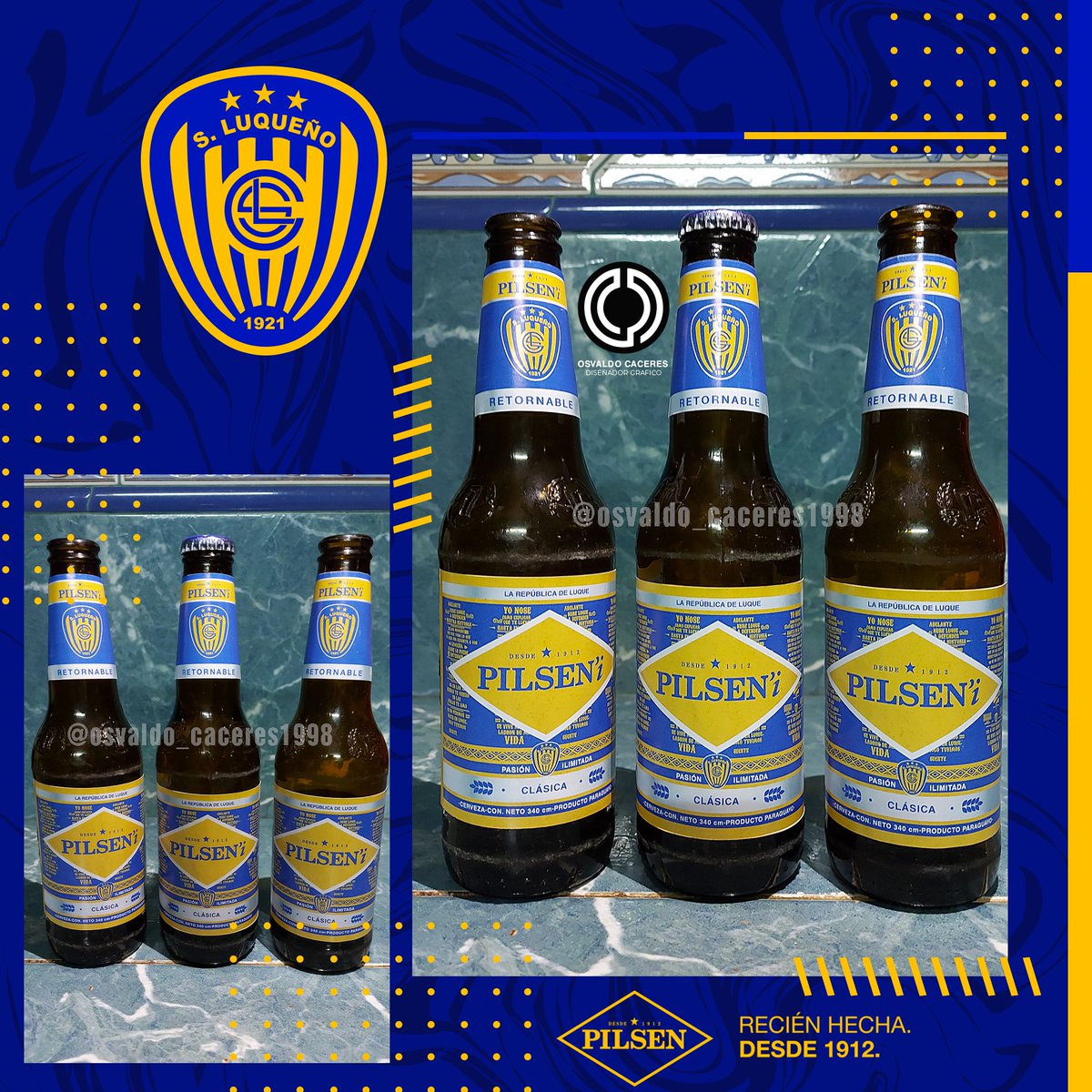 osvaldocaceres_'s tweet image. Mira @PasionPilsen quedo facherito no? 💙💛😍 aclaro que solo es un divague mio es solo stikers pegado, muchos me preguntaron si vendo, y les dije y les digo que no, no puedo hacer eso por respeto a la marca. Solo hice de onda para ver como quedaba y quedo una belleza 😍