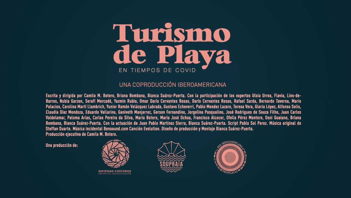 CM_Botero's tweet photo. @NatGeoEspana Asi es!! Por eso se lanzó HOY 27 de Septiembre, Dia Mundial del Turismo ⛱🗺el trailer de la Webserie Turismo de Playa en Tiempos de COVID 😷 producción iberoamericana realizada por @RProplayas ⛔✈️❌🏖
https://t.co/kJEAigL3nI https://t.co/Z22DT3BG72