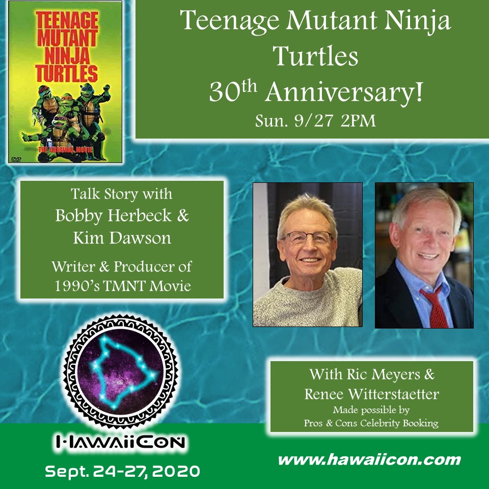Surprise!!!! Wayne Grayson, the voice of Michaelangelo, is joining the Teenage Mutant Ninja Turtle panel!!!! 

No, we're not kidding.

Register and login!  Free: hawaiicon.com