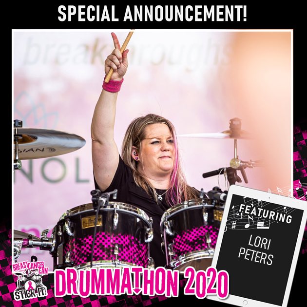 bccsi's tweet photo. HOT CELEBRITY NEWS!! 🔥🔥
We’re happy to announce @loripetersdrums (@skilletmusic) as a celebrity special guest at VIRTUAL #Drummathon2020 on 10/4!
Lori is also a #breastcancer survivor, & will be celebrating 2 years #cancerfree with us!! 🤘🏻 https://t.co/0T4GHbNc4F for all info! https://t.co/4zbVH0lK91