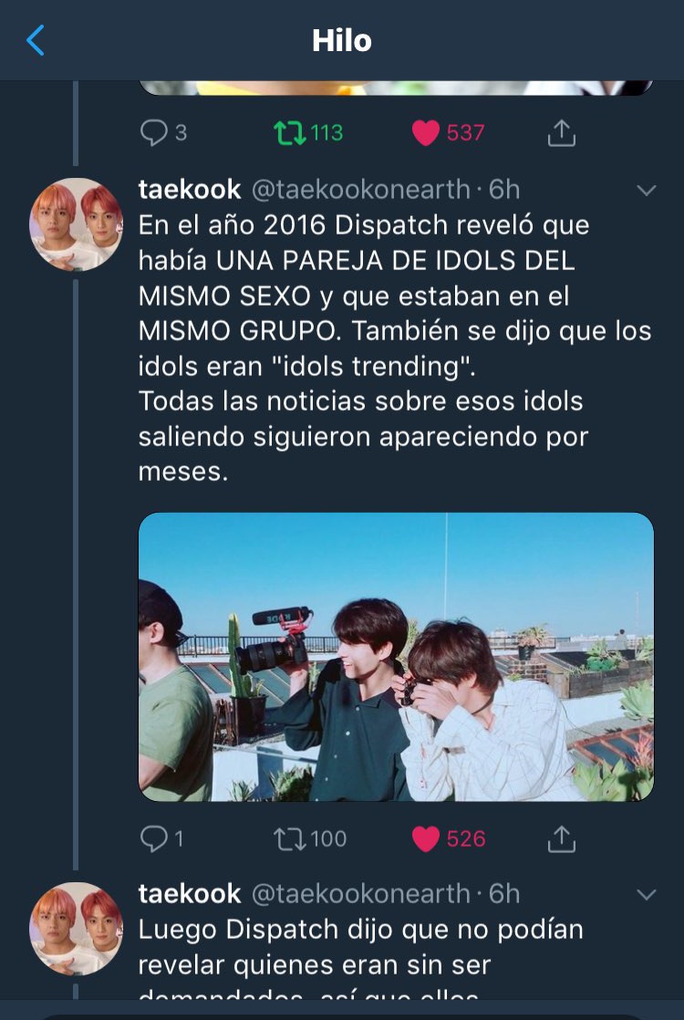 tevoyaexponer4's tweet photo. se creía lo de dispatch @taekookonearth si vas a ser tan pelotuda disimula un toque reina https://t.co/yBeKxu05fw