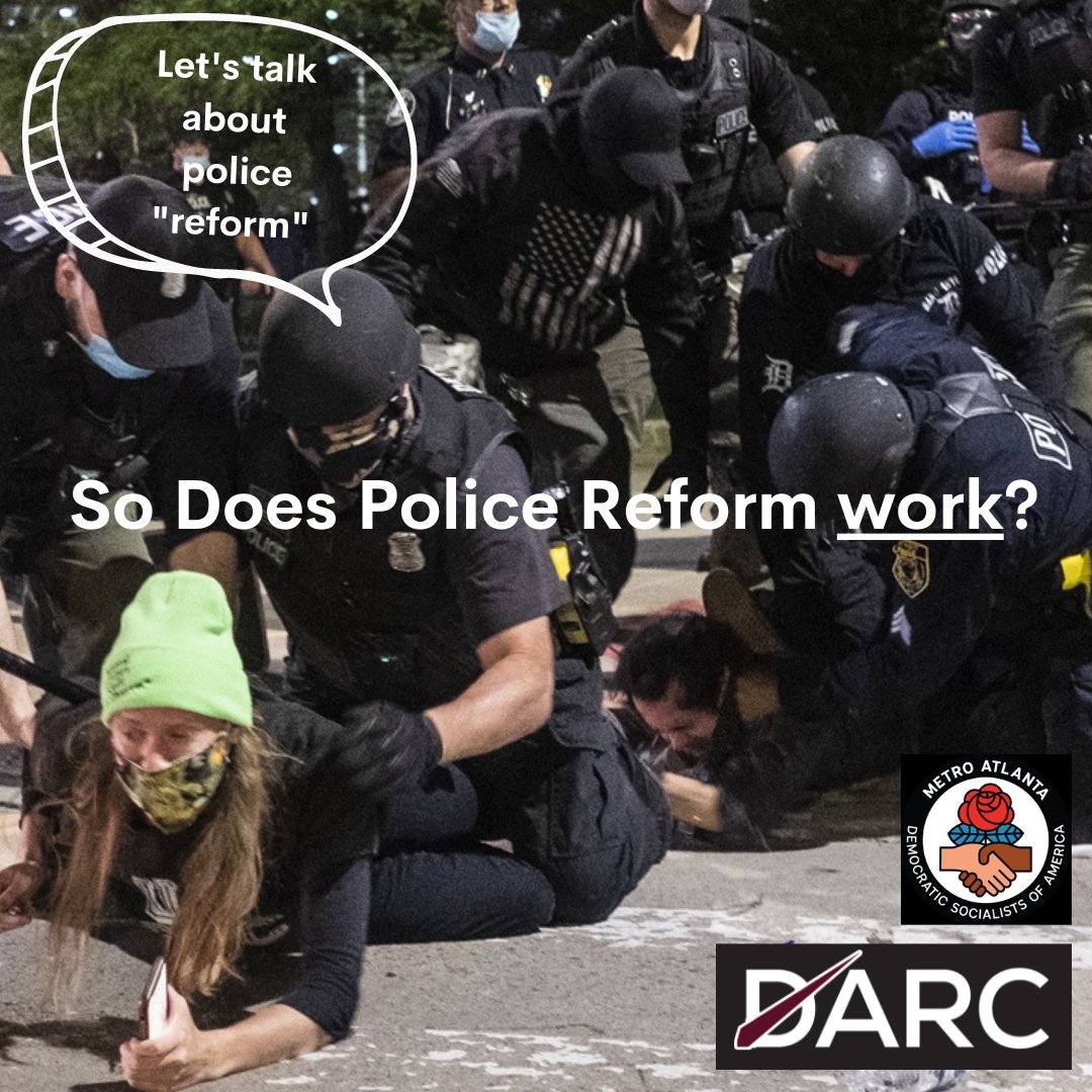 1/6 Does police reform work?  #defundthepolice  #defundpolice  #policebrutality  #blm A thread: