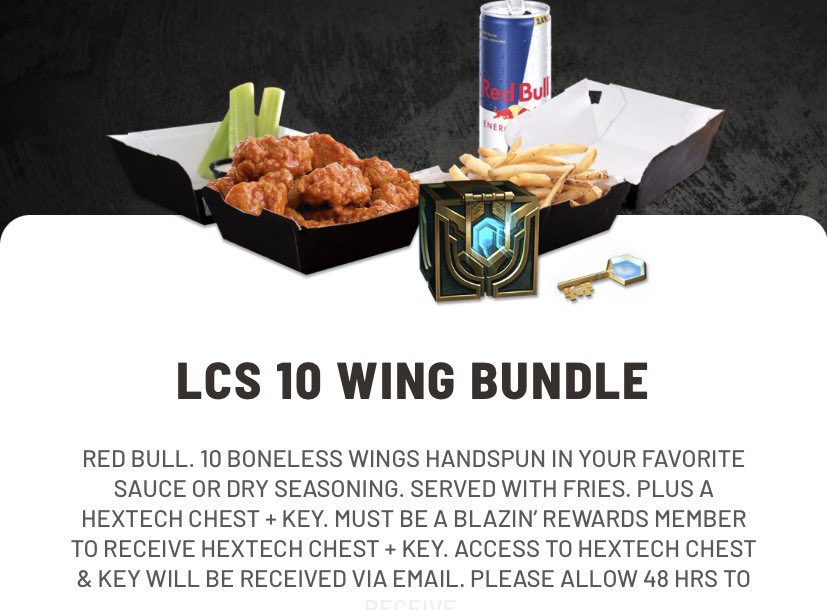 mannyanekal's tweet photo. While @BWWings had stumbling blocks early in esports, they’ve definitely changed.

Currently showing where you can watch @lolesports #Worlds2020 and special @LCSOfficial food package with unique item 

https://t.co/mEHhPQ6X8g https://t.co/BGyaBsF5YU