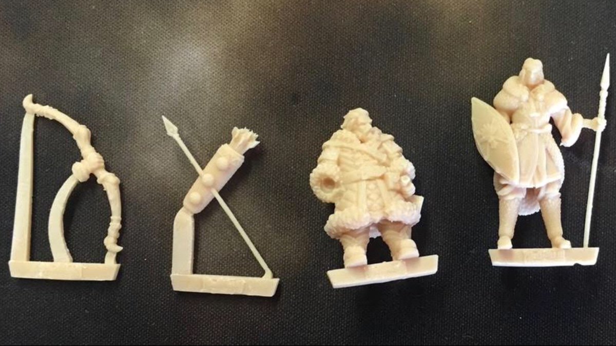 Some 3D prototypes for upcoming miniatures in our Dalreth setting. #ttrpg #dungeonsanddragons  #dnd #dalreth

Check us out at dalreth.com

(Tundra dwarf rocks the left, Cuda spirit warrior to the right)