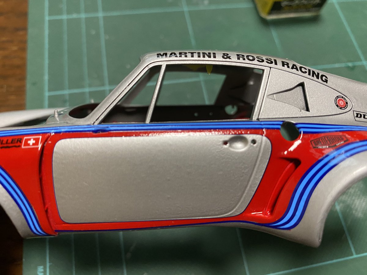 かず ポルシェ911 カレラ Rsr タミヤのマークフィット スーパーハード ですが これめちゃ良いですね 丁寧に丁寧に使用すれば キレイにフィットしました
