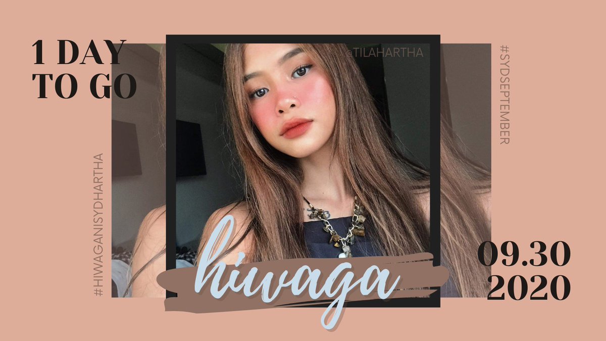 TILAHARTHA's tweet photo. BUKAS NA HOY!!
join us sa twitter party later at 10PM onwards for the release ng hiwaga! check @SAINTHARTHA's pinned tweet for the info!!
pre-save here: https://t.co/7M12YnN56n
#sydseptember
#hiwaganisydhartha https://t.co/jim1C6UAcA