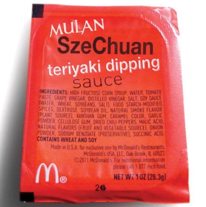 oh and i know Rick and Morty made this a meme but can we also talk about how Mulan 1998 was advertised at McDonald's with Szechuan (??) TERIYAKI (?????) sauce