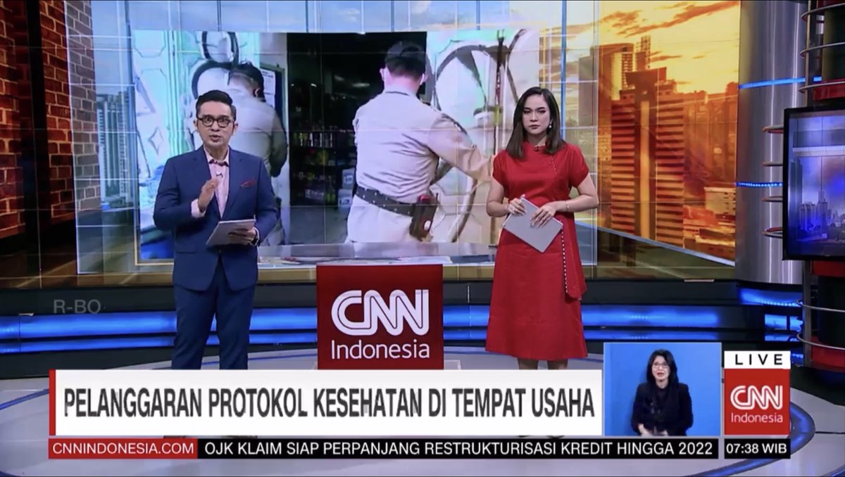 Selamat pagi!

#CNNIDGoodMorning kali ini hadir dengan membahas beragam informasi.

Simak selengkapnya bersama <a href="/alfianrahardjo/">Alfian Rahardjo</a> dan <a href="/AnnPagih/">Annisa Pagih</a> di <a href="/TransvisionID/">Transvision Official</a> &amp; <a href="/TRANSTV_CORP/">TRANS TV</a> atau streaming cnnindonesia.com/tv!