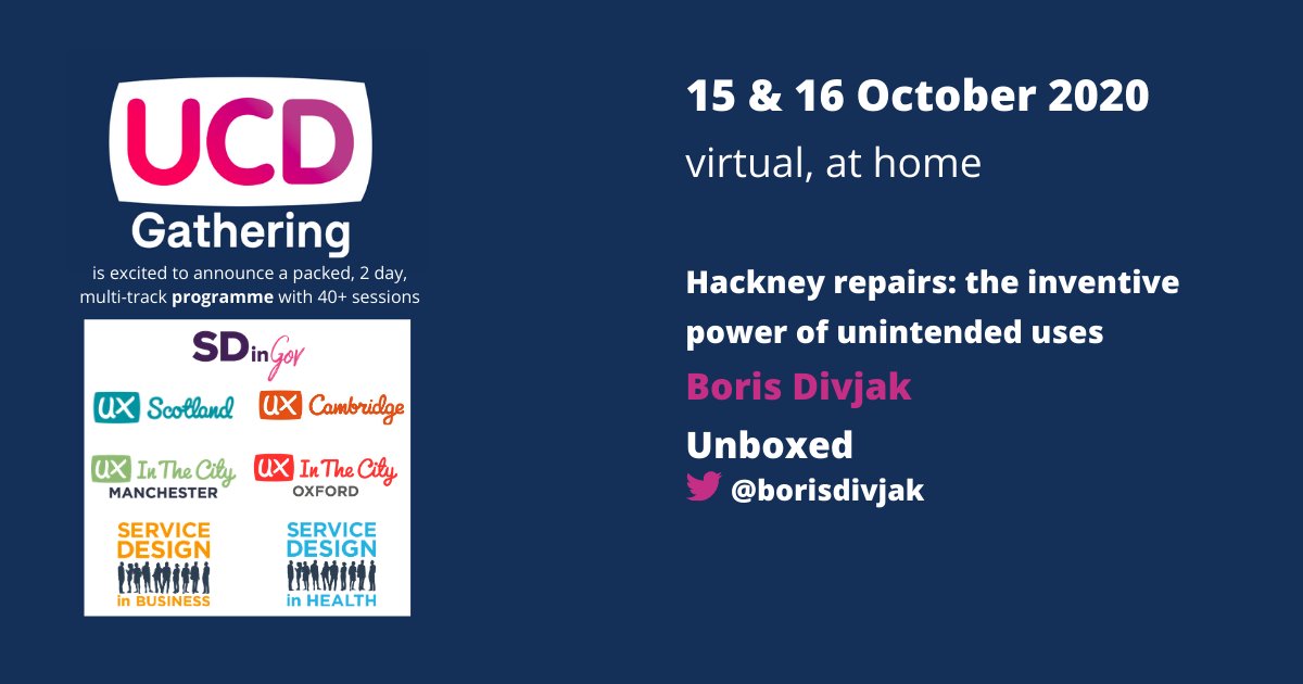The housing repairs service staff in Hackney were frustrated by legacy software. This case study will explain how “unintended uses” were used to spark innovation & design a more efficient, transparent & responsive repairs service.  @borisdivjak   bit.ly/3gtiPXs