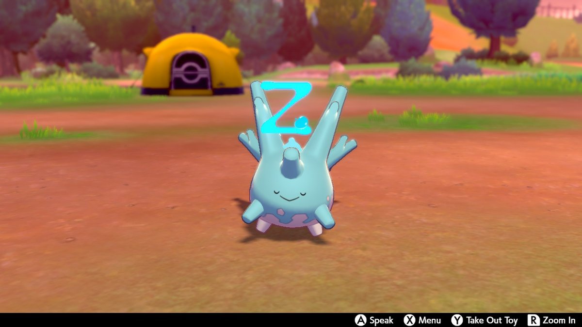 The_Julion's tweet photo. Shiny corsola after 1019 eggs #PokemonSwordShield #NintendoSwitch https://t.co/8Xj1NoVFsS