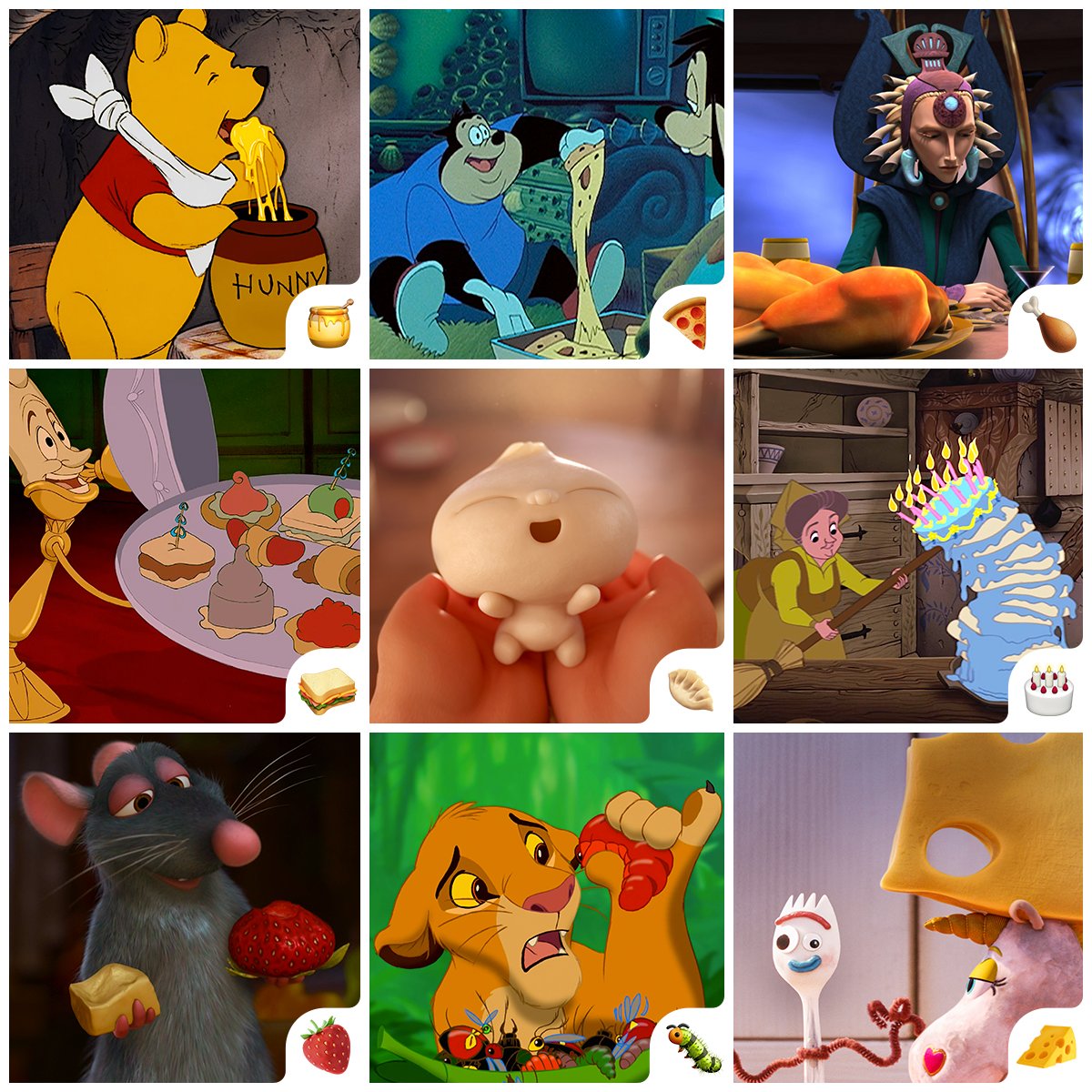 ディズニープラス公式 秋はおいしいものをたくさん食べたくなる季節 作品に登場する 色々な食べもの 皆はどれを食べてみたい 食欲の秋 ディズニー飯 ディズニープラス T Co U9mpjonymi Twitter
