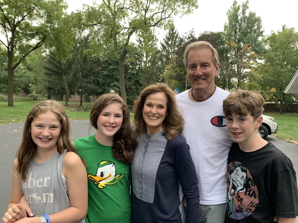 Great time with Grandma and Grandpa! Bear down!