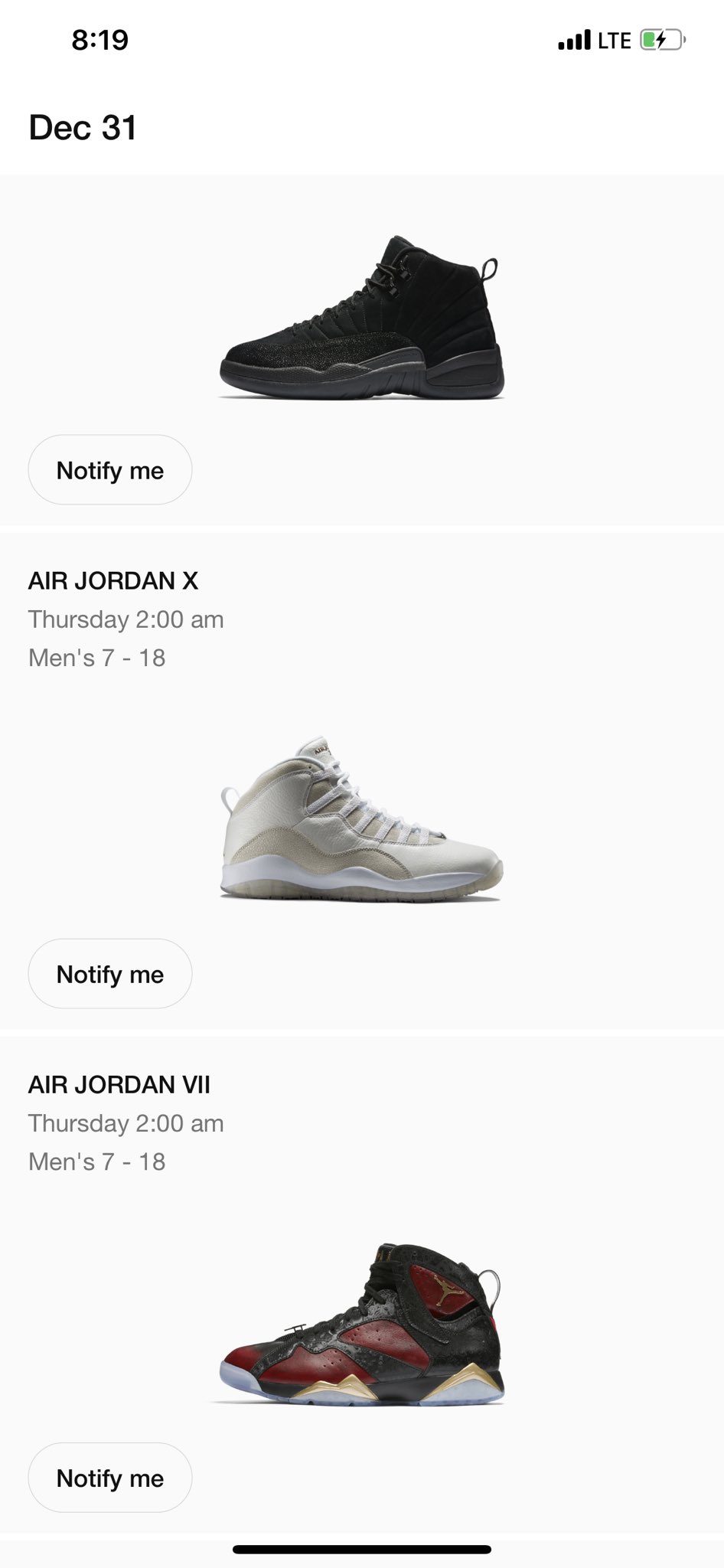 snkrs app twitter