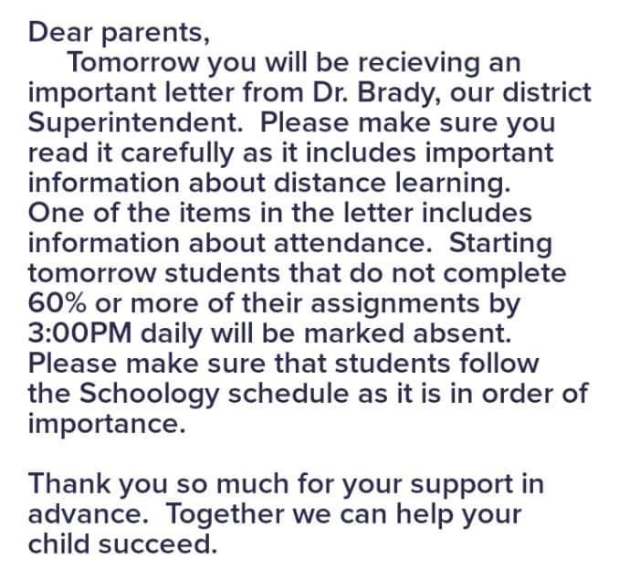 Jlore9's tweet photo. @NSDLeighangela @NationalSD 
The expectation to have children finish their work by 3:00 pm is patently unrealistic. The school day is already hectic, with teachers often skipping subjects to review and catch up. If a student does not receive instruction on a subject, are (1/5) https://t.co/rNWdV7dEcs