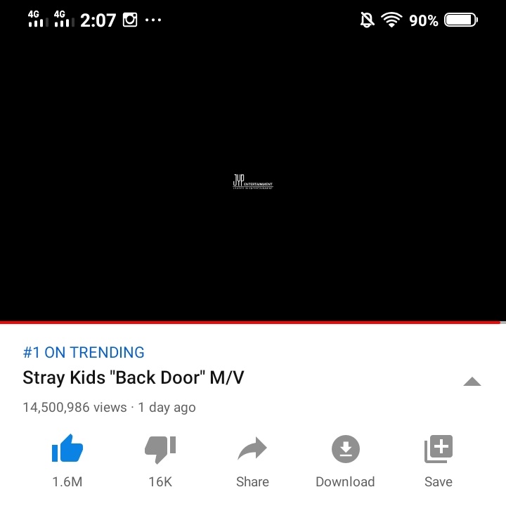 3:04 PM KST— 14,500,986 views @Stray_Kids   #StrayKids   #스트레이키즈