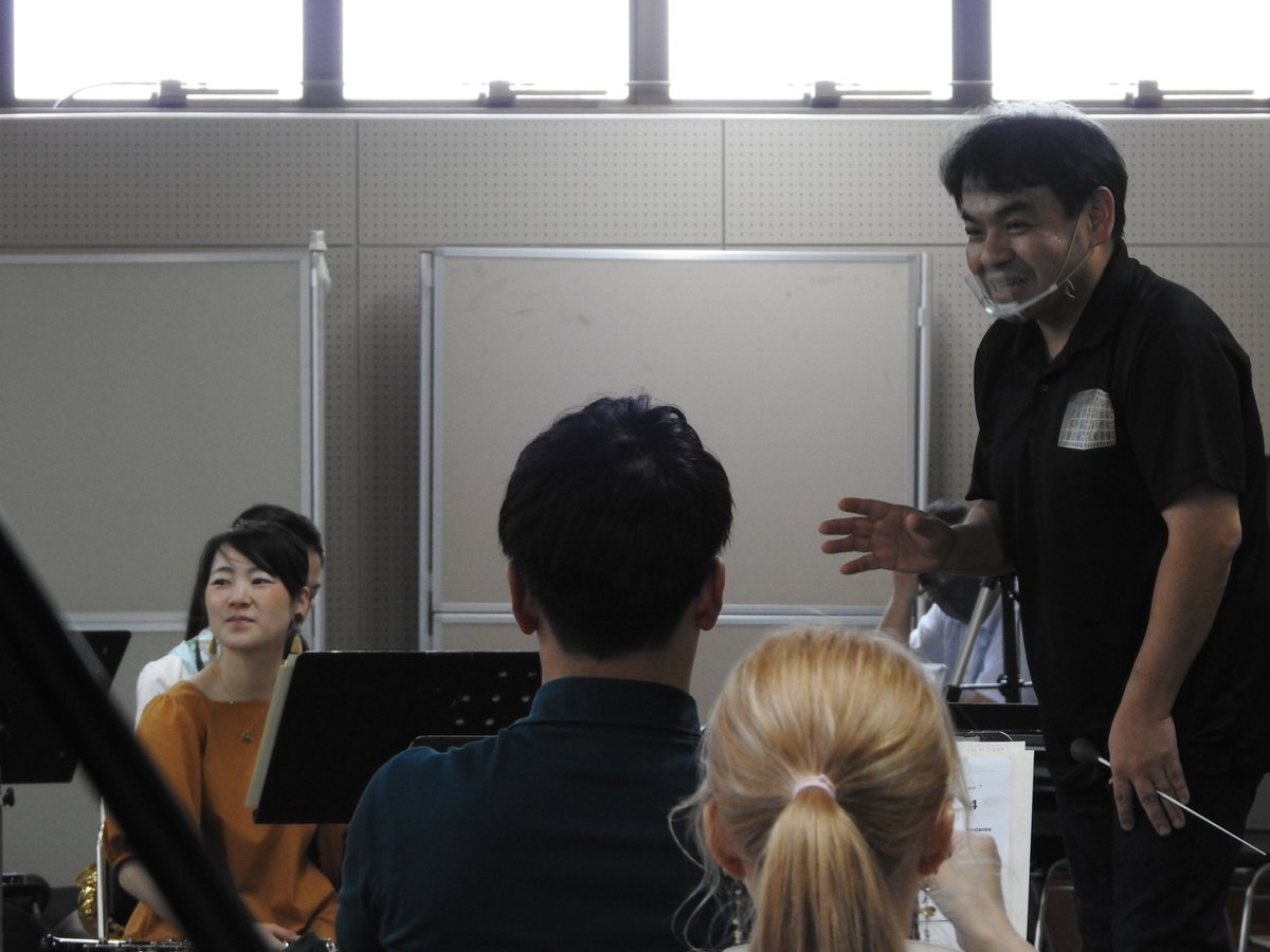 オオサカ シオン ウインド オーケストラ Official いよいよリハーサルが始まりました 第132回定期演奏会 日時 9月19日 土 14 00開演 指揮 下野竜也 会場 ザ シンフォニーホール 藤掛廣幸 吹奏楽のための協奏的序曲 J A ジロー 交響曲第5