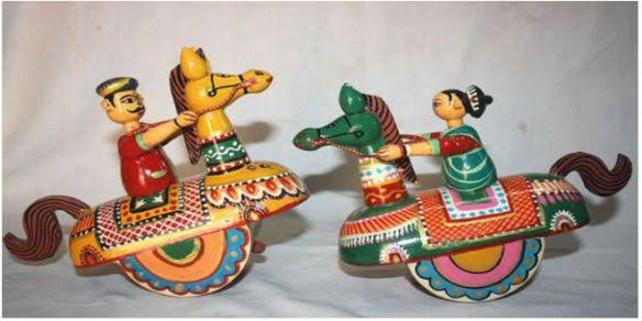 4. Māngalyam - The toys should be in the form of auspicious, herbivorous animals like elephant, cow, horse, dog; birds like parrots, peacocks.These induce Sātvik bhāva in children.Surfaces of toys must be smooth so as not to injure the delicate skin of the child in any way.