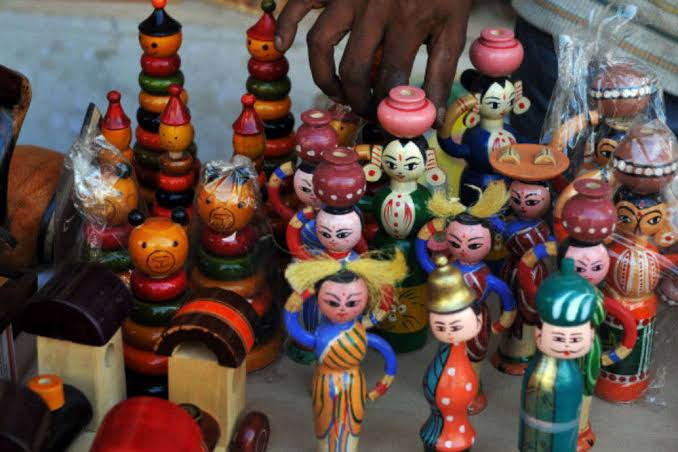 We must focus to bring back the ancient tradition of toy-making by buying local toys which have everything a child needs for overall development. This can't happen unless we start promoting our own cottage industries that still make these toys.Look for Channapatna Toys online.