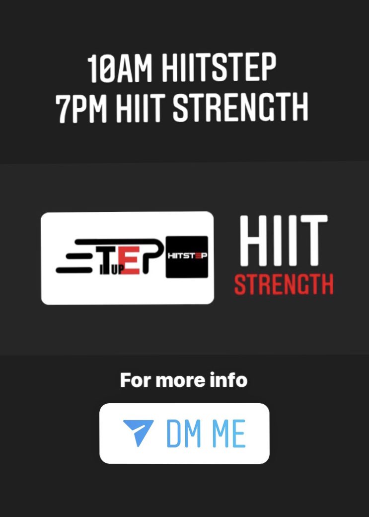 nicole_runsXx's tweet photo. Can’t wait #sweatfest #hiitstep #hiitworkout #strengthtraining #hiitstrength #workoutathome #motivation #mindset 💪🏻💦 

Message for more info 💯 https://t.co/XTAfvHaEIs