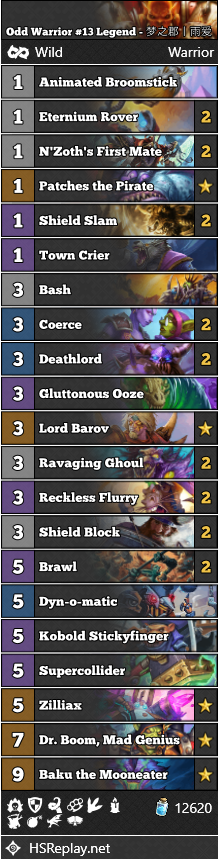 no Twitter: "[WILD] Check out: Odd by 梦之郡丨雨爱. 梦之郡丨雨爱reached #13 Legend with this list. Deck Code