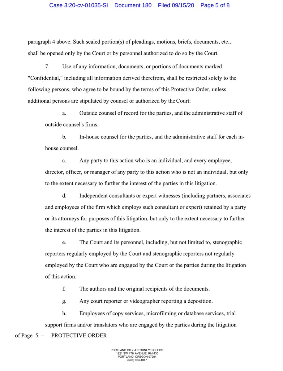 Read paragraph 16 (page 8) closely - yes it’s exactly what it states;“...restrictions on disclosure and use of confidential information shall survive the conclusion of this action and this Court shall retain jurisdiction of this action” https://drive.google.com/file/d/1MC9hSdZj-q-lUTsR2jbag-JKQGDQHUiu/view?usp=drivesdk