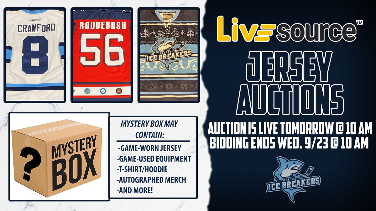 jersey auction live