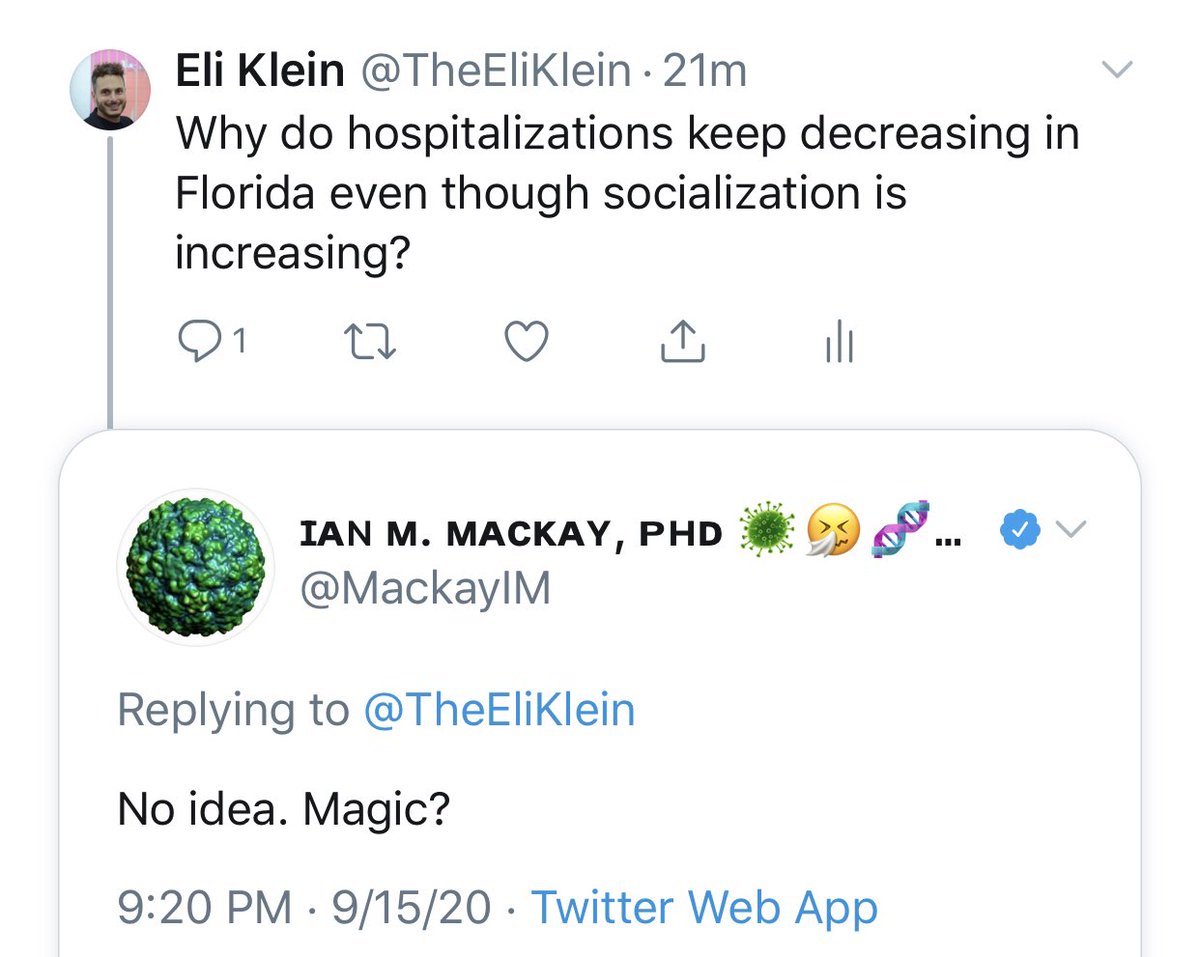 The apocalyptic experts have no answer for Florida. Nothing. There’s simply no plausible explanation except that population immunity is crushing Covid in Florida.