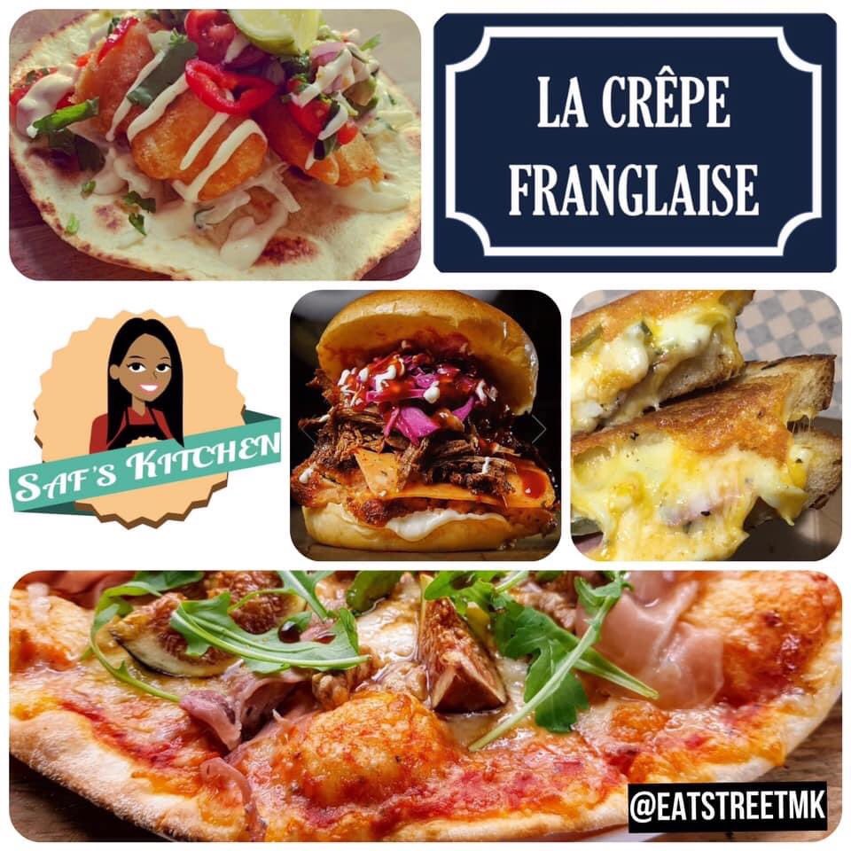 Please get your orders in early with the vendors. Time slots are filling up fast for collection on Friday 18th Sept, York House, Stony Stratford.  Menus have been posted on Facebook. 
.
<a href="/banditfoodmk/">Bandit Street Food</a> <a href="/cantina_baja/">Baja Cantina</a> <a href="/SafTastic_SK/">Saf's Kitchen</a> <a href="/GoodTimesCafeUK/">Good Times Cafe UK</a> <a href="/littleovenofjoy/">TheLittleOvenofJoy</a> <a href="/crepefranglaise/">Lacrepefranglaise</a>