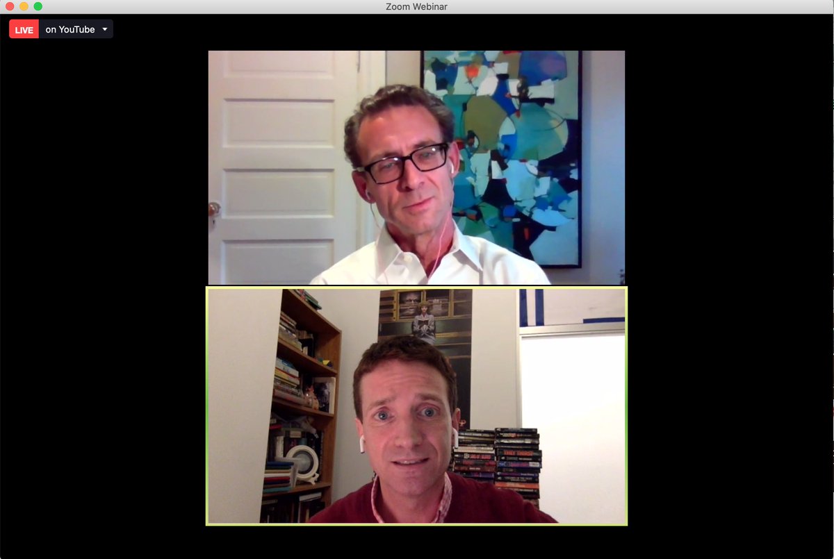 We’re live now! Join me and @Grady_Hendrix on the livestream here >> youtube.com/channel/UCJGyf…