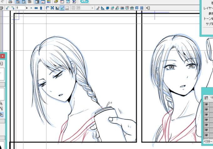 今日はペン入れ頑張る日です
これの続きの後半になります。
https://t.co/IcRQLZMuYq 