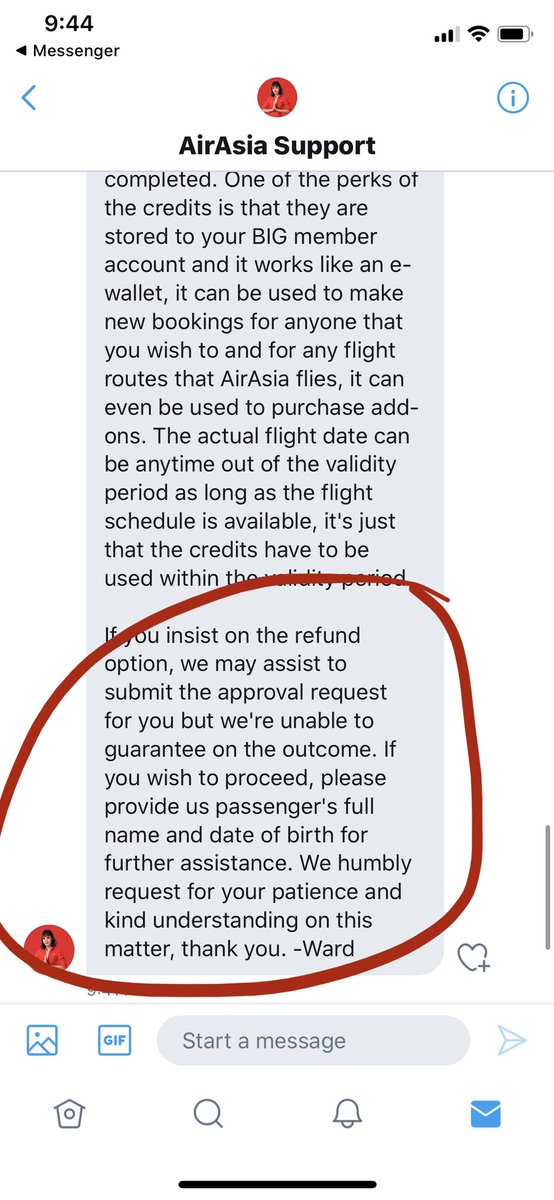 BuenvenidaConti's tweet photo. What do you mean we dont guarantee the outcome?!!!! @AVA_AirAsia process my monetary refund NOW!!!!!! https://t.co/h3pTQio2ZO