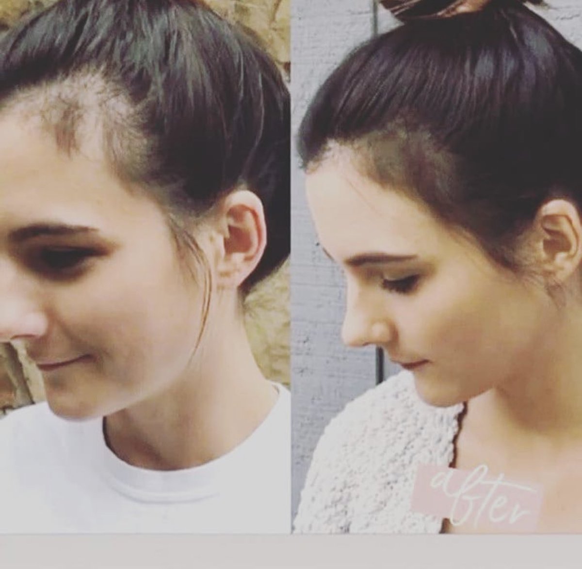 mandylshy's tweet photo. Before and after using Monat Intense Repair https://t.co/g5JiA7DD1T