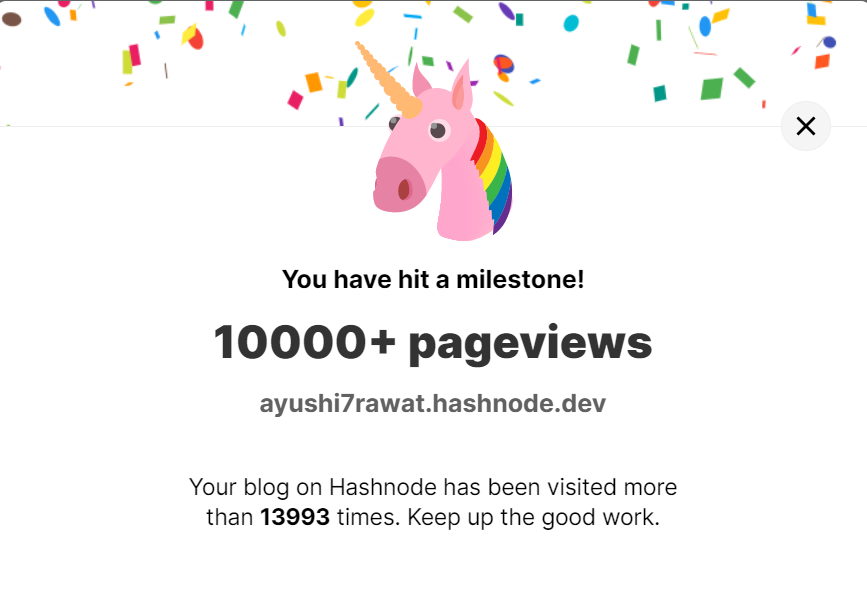 ayushi7rawat's tweet image. I recently started writing on @hashnode 
I received immense support from the team @fazlerocks @Didicodes @Sandeepg33k 
I wrote my 2nd Blog yesterday and the response was amazing.

I hope to keep writing more and take up 2 article 1 week challenge.
#HashnodeCommunity