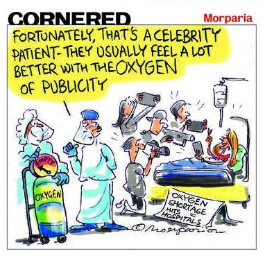 ThePuneMirror's tweet photo. #MirrorComic | Cornered by Hemant Morparia https://t.co/OtDytAw9cm