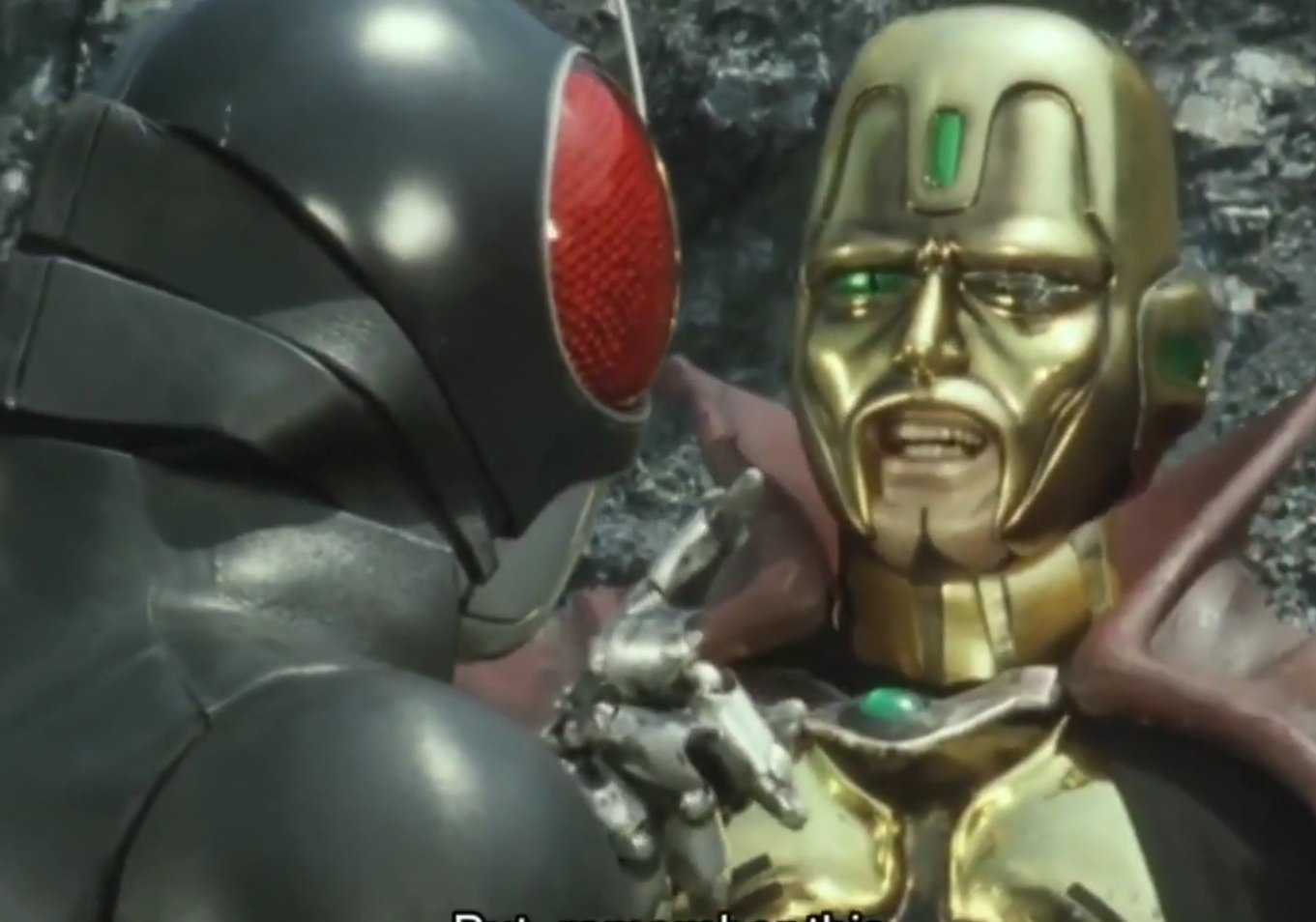 アビス ジャーク将軍 仮面ライダーblackrx リボルケインを腹にぶっ刺されても剣を振り上げて抵抗しようとしたり Rxの首をつかみながら自分を倒したことを褒めて高笑いしながら仁王立ちで爆散するという見事な幹部ムーブをかました T Co Hwnxqqg38b