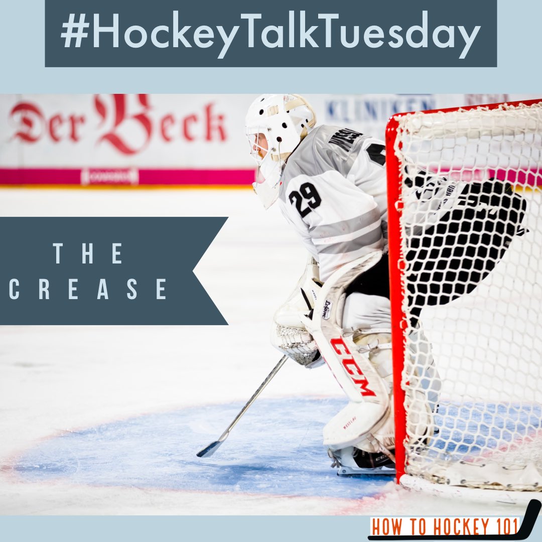 HowToHockey101's tweet photo. #HockeyTalkTuesday The Crease or the Blue Paint belongs to the goalie. Goalies own this space and players can be penalized for interfering with the opposing goaltender in the crease. Goalies can move & touch the puck out of the crease.
#HowToHockey #HockeyTwitter #Hockey101 https://t.co/ywvN5XYKWh