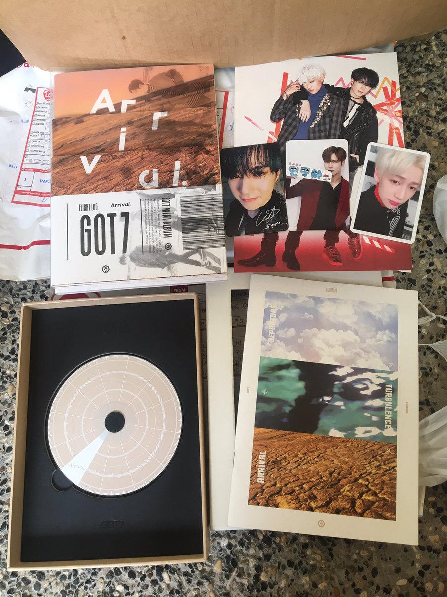 UPDATED GOT7 CLEARANCE SALEwts/lfb[ph only]got7 flight log: arrival [never version]790php- complete inclusions