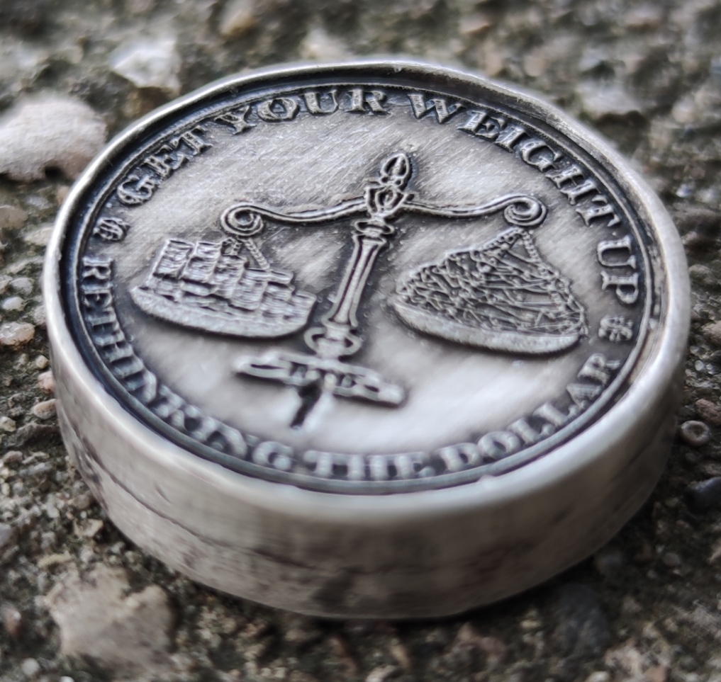 RethinkinDollar's tweet photo. Stack what you Preach. The #GetYourWeightUp #silver round is now available for the RTD community. Get your limited edition collectors coin to add to your stack. Use promo code (RTD10) for 10% off. #HappyStacking
https://t.co/nIeAslaYQM https://t.co/cnUJ0nsv8T