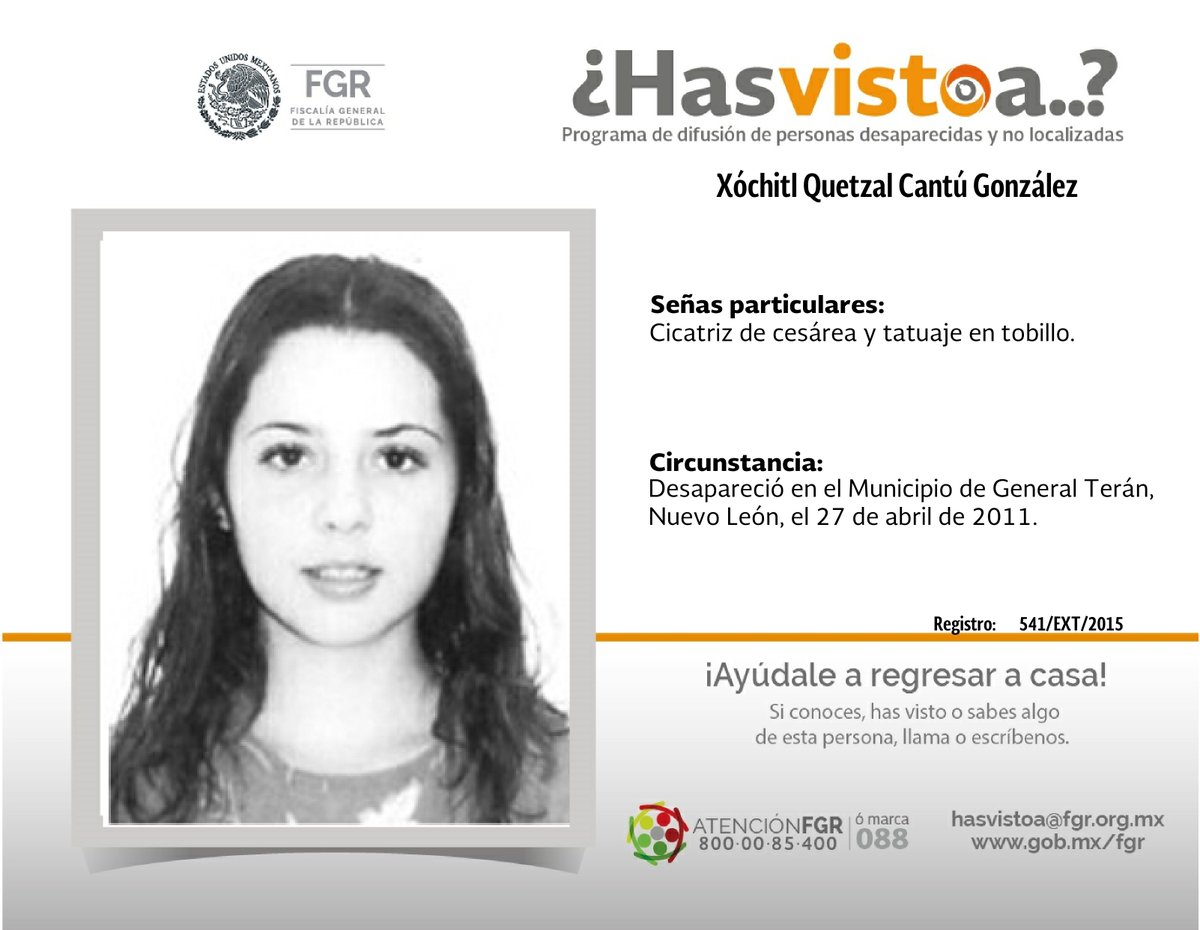 FGRMexico's tweet photo. #Comparte, alguien puede tener algún dato que ayude a encontrarle o si conoces, #HasVistoA esta persona o tienes alguna información que ayude a su localización, llama al 800 00 85 400 o escribe al correo hasvistoa@pgr.gob.mx https://t.co/9pS2QpaM3G