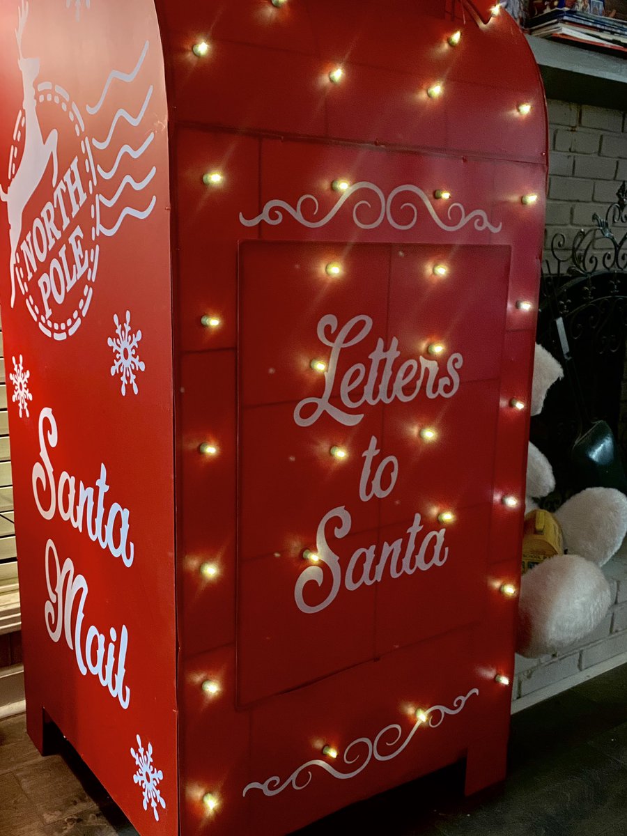 SantaBreckenri1's tweet photo. The letters are starting to come in early this year. Going to do something a little different and answer the letters on video. https://t.co/KBBd5Pyjlj