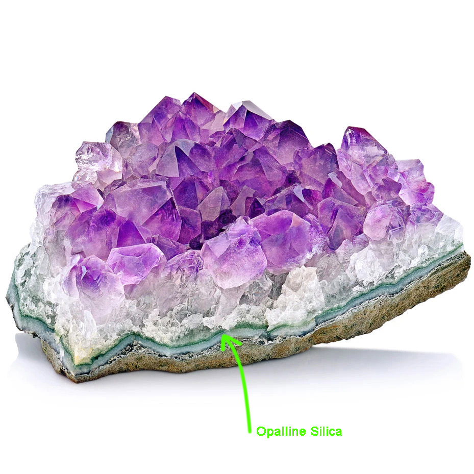 Oh and did you know that opal coats the inside of geodes before they form beautiful quartz/amethyst etc.(Image from:  https://cdn.shopify.com/s/files/1/2987/3832/products/amethyst-geode.jpg?v=1566990012)