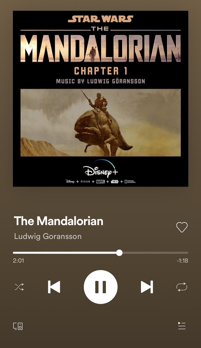 In honor of the Mandalorian trailer...