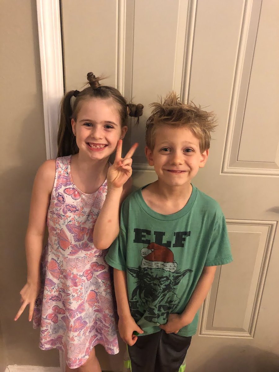 Crazy hair to celebrate our Virtual Book Fair!
<a href="/HumbleISD_EGE/">Elm Grove Elementary</a> <a href="/egelibrary/">Librarians Love to Learn</a> <a href="/MrsBenton_EGE/">Mrs. Benton</a> <a href="/MrsFisher_EGE/">Mrs. Fisher</a> 
#EGETakingFlight