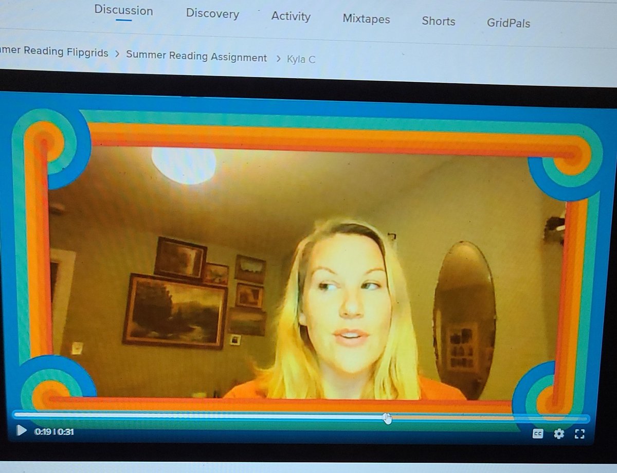 kyla_cornier's tweet image. I think I&apos;m getting the hang of this creative platform, and I can&apos;t wait to see what my new students can do with @Flipgrid!
#techtoolsforteachers #teachingtools #hybridteaching #flipgridfamous