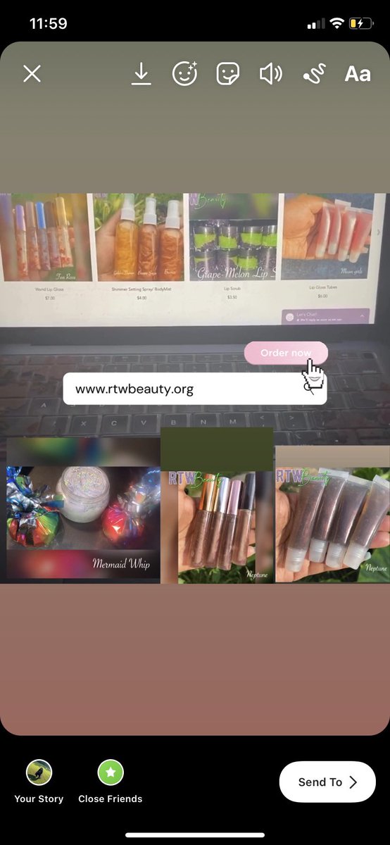 beauty_rtw's tweet photo. Trying to grow social media presence and increase sells. RTW Beauty is a black owned small business that’s dedicated to creating moisturizing beauty products. We’re based in the heart of Memphis, TN provide shipping across USA.
 #SmallBusinesses #lipglossbusiness  #BlackOwned https://t.co/9poV4dIKYT
