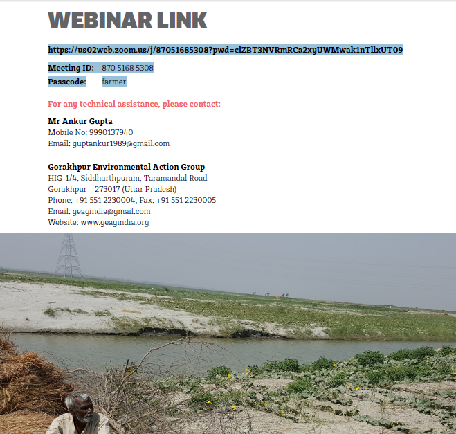 GEAG_India's tweet photo. Drop in today
| Sept. 18, 11am – 1pm | 

On our Experience &amp; Knowledge Sharing Webinar 

On "Ecological Disruptions in Kosi Basin: Political, Economy &amp; Community Perspective"

@dixit_ajaya @joydeepgupta @AnjalPrakash @NishGup @third_pole @ISETNepal
@icimod https://t.co/bGZ2Ef2Mwr