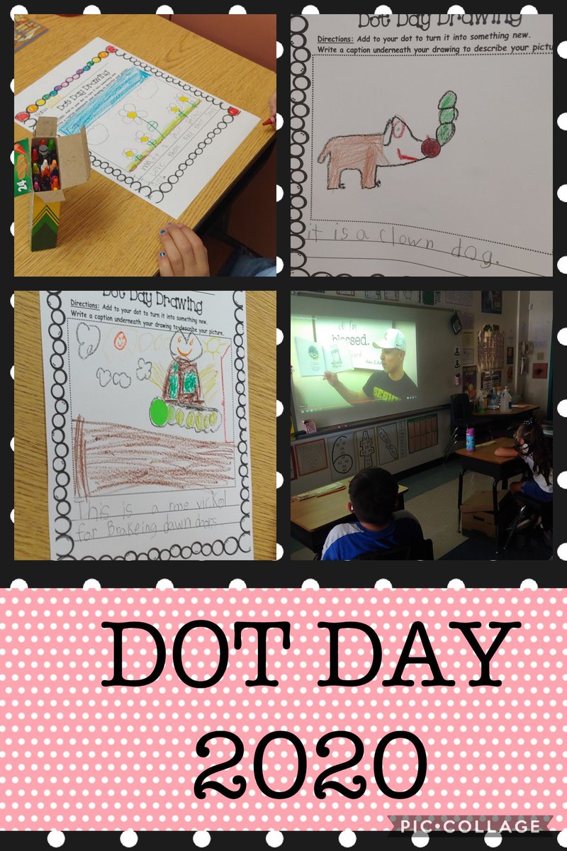 We had so much fun celebrating Dot Day today! <a href="/SeguinISD/">Seguin ISD</a> <a href="/VogelESISD/">Vogel Elementary</a>  #MakeYourMark