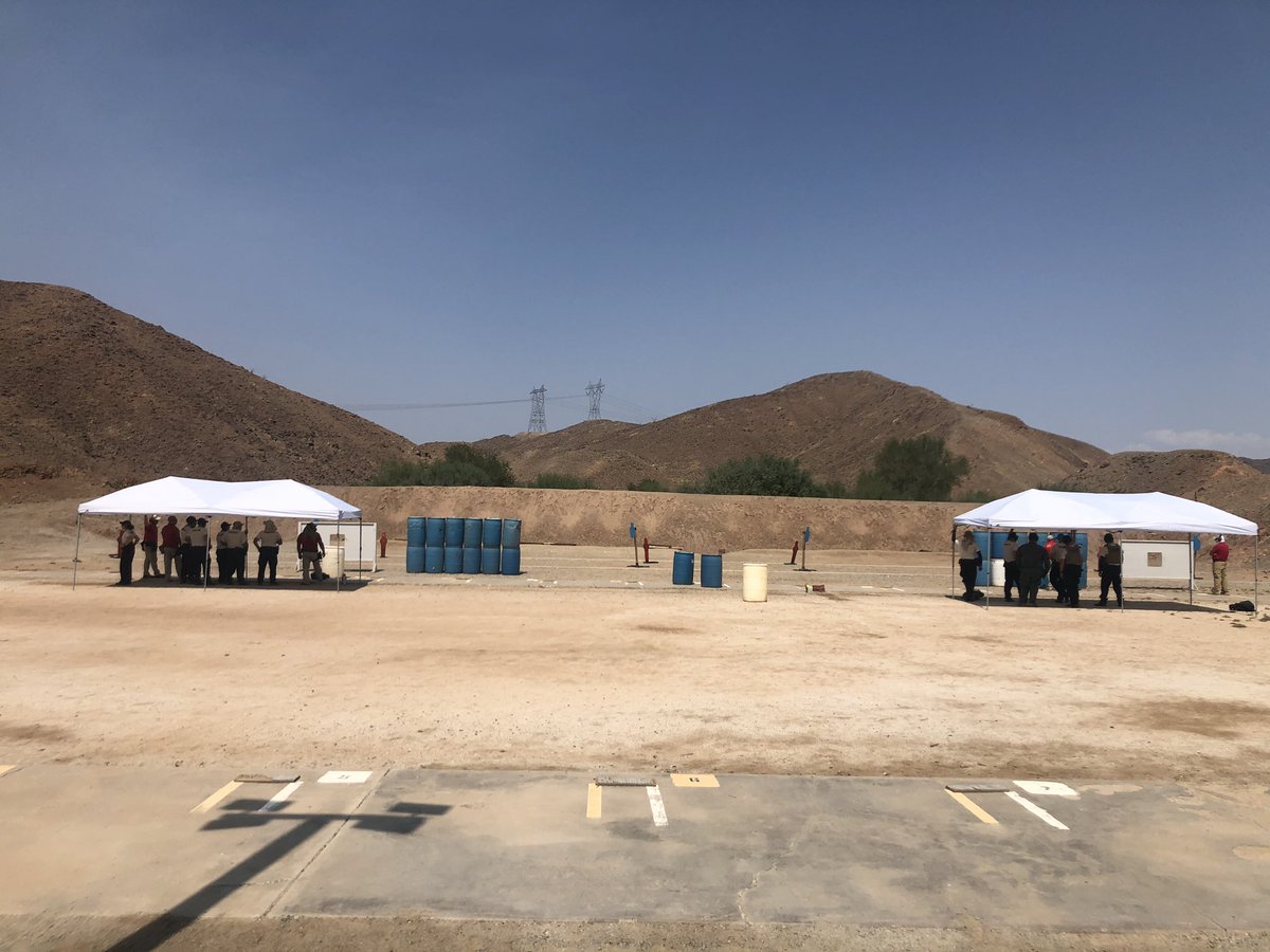 Zavala_LETA's tweet photo. It’s been a long hot week out at the @YumaSheriff Law Enforcement Range. Can’t thank our team of @ArizonaWestern LETA Instructors putting in all the hard work to help make our recruits proficient in Firearms. #FrontSight https://t.co/OYvOwligMH