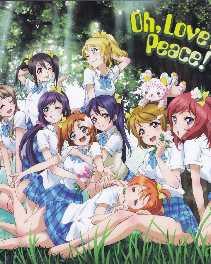 Oh Love and Peace: I didn’t realize just how sad the lyrics are. It’s a graduation like song and it’s beautiful. Not really something I listen too often but it’s pleasant every now and then and gets me emotional when seeing it in the anime.