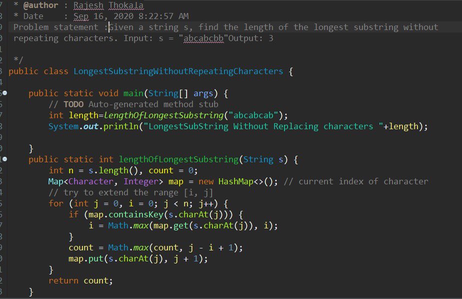 ImRajeshThokala's tweet image. Here is the new challenge to myself . Everyday solving one problem to Push my limits. Do what we love ,Learn, Re-Learn and trying to become better version everyday . #100DaysOfCode #problemsolving #RealProgrammer #HappyLearning